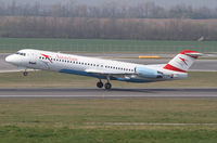 OE-LVO @ LOWW - Austrian Fokker 100 - by Thomas Ranner