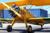 N81235 @ KTOA - A beautiful bird, Boeing Stearman, at Torrance fuel pit - by COOL LAST SAMURAI
