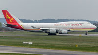 B-2437 @ ELLX - line up for departure - by Friedrich Becker