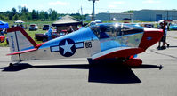 N204GJ @ UCP - Taxiing to take off after UCP Wheels and Wings Airshow