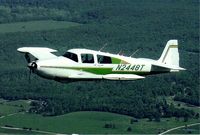 N2448T - N2448T Navion Rangemaster G-1 with STC'd IO-520-BA. Somewhere over Missouri. - by Unknown