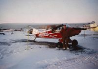 N7082B @ AKN - Winter - by Buddy Burnett