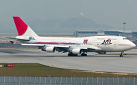 JA8906 @ VHHH - Japan Airlines - by Wong C Lam