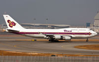 HS-TGF @ VHHH - Thai Airways International - by Wong C Lam