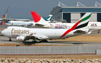N497MC @ VHHH - Emirates Sky Cargo - by Wong Chi Lam