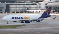 N418MC @ MIA - Atlas 747-400 - by Florida Metal