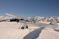 F-BFHH @ ZZZZ - L'Arpette, French Alps, private mountain strip, elev: 6200 ft - by J.P Contal