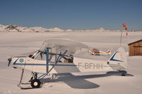 F-BFHH @ ZZZZ - Val Thorens mountain airstrip, Savoie, France, elev: 8200 ft - by J.P Contal