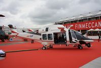 UNKNOWN @ EGLF - AW169 mockup at FIA 2012 - by John Coates