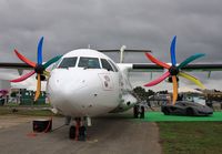 F-WWEO @ EGLF - At FIA 2012 - by John Coates