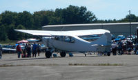 N2768E @ UCP - Taxiing after landing @ UCP Wheels and Wings Airshow - by Arthur Tanyel