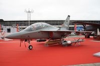 UNKNOWN @ EGLF - M346 mockup at FIA 2012 - by John Coates