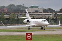 M-DARA @ EGLF - Taxiing to depart - by John Coates