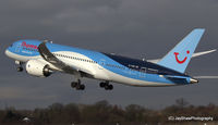 G-TUID @ EGCC - Departure 23L Manchester EGCC - by Jay Shaw