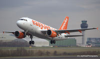G-EZDI @ EGCC - Departure 23L Manchester EGCC