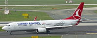 TC-JFY @ EDDL - Turkish Airlines, is here on its way to the gate, shortly after landing at Düsseldorf Int'l(EDDL) - by A. Gendorf