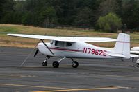 N7962E @ EXX - At Rest.... - by John W. Thomas