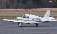 N5787W @ 5W8 - Taxiing for takeoff... - by John W. Thomas