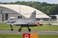 39273 @ EGLF - Take off to display at FIA 2012 - by John Coates