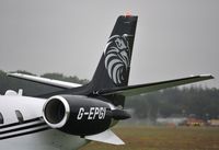 G-EPGI @ EGHH - Tail details - by John Coates