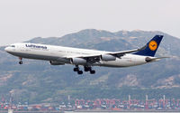 D-AIGX @ VHHH - Lufthansa - by Wong Chi Lam