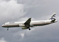 SX-DVP @ EGLL - Finals to 27R - by John Coates