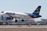 N504NK @ KLAS - Landing