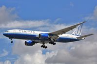 N775UA @ EGLL - Finals to 27R - by John Coates