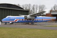 G-APWJ @ EGSU - Air UK Herald