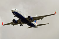 EI-RUE @ EGLL - Boeing 737-85P [28388] (Transaero Airlines) Home~G 02/08/2012. On approach 27R.