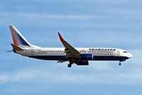 EI-RUE @ EGLL - Boeing 737-85P [28388] (Transaero Airlines) Home~G 23/05/2013. On approach 27L.