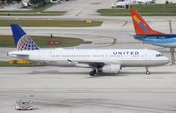 N447UA @ FLL - United A320 - by Florida Metal
