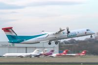 LX-LGN @ EDDR - De Havilland Canada DHC-8-402Q - by Jerzy Maciaszek