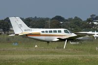 VH-FFJ @ YSBK - 1976 Cessna 402B, c/n: 402B1016 at Bankstown - by Terry Fletcher