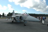 39157 @ ESDF - Saab JAS39A Gripen fighter of the Swedish Air Force on display at Ronneby Air Base, Sweden. - by Henk van Capelle