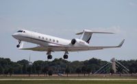 N508QS @ ORL - Net Jets Gulfstream V