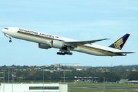 9V-SWL @ YSSY - 2007 Boeing 777-312ER, c/n: 34577 at Sydney - by Terry Fletcher