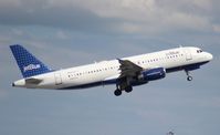 N520JB @ PBI - Jet Blue A320 - by Florida Metal