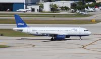 N520JB @ FLL - Jet Blue A320 - by Florida Metal