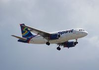 N521NK @ DTW - Spirit A319 - by Florida Metal