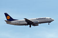 D-ABXW @ EGLL - Boeing 737-330 [24561] (Lufthansa) Home~G 14/08/2012. On approach 27L. - by Ray Barber