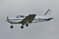 G-BPAY @ EGSH - About to touch down at Norwich. - by Graham Reeve