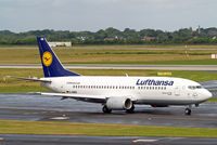 D-ABEB @ EDDL - Boeing 737-330 [25148] (Lufthansa) Dusseldorf~D 18/06/2011