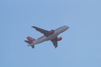 G-EZFR @ LGW - on eastern approach to London Gatwick - over Newchapel, Surrey, UK - by Neil Henry