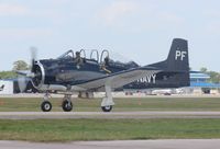 N555PF @ LAL - T-28B Trojan