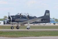 N555PF @ LAL - T-28B Trojan - by Florida Metal