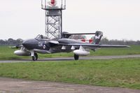 XP924 @ EGHH - Returning from ground run - by John Coates