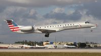 N613AE @ MIA - American Eagle E145 - by Florida Metal