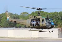 N624HF @ EVB - UH-1 Huey - by Florida Metal