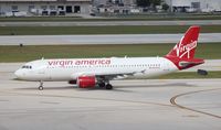 N625VA @ FLL - Virgin American A320